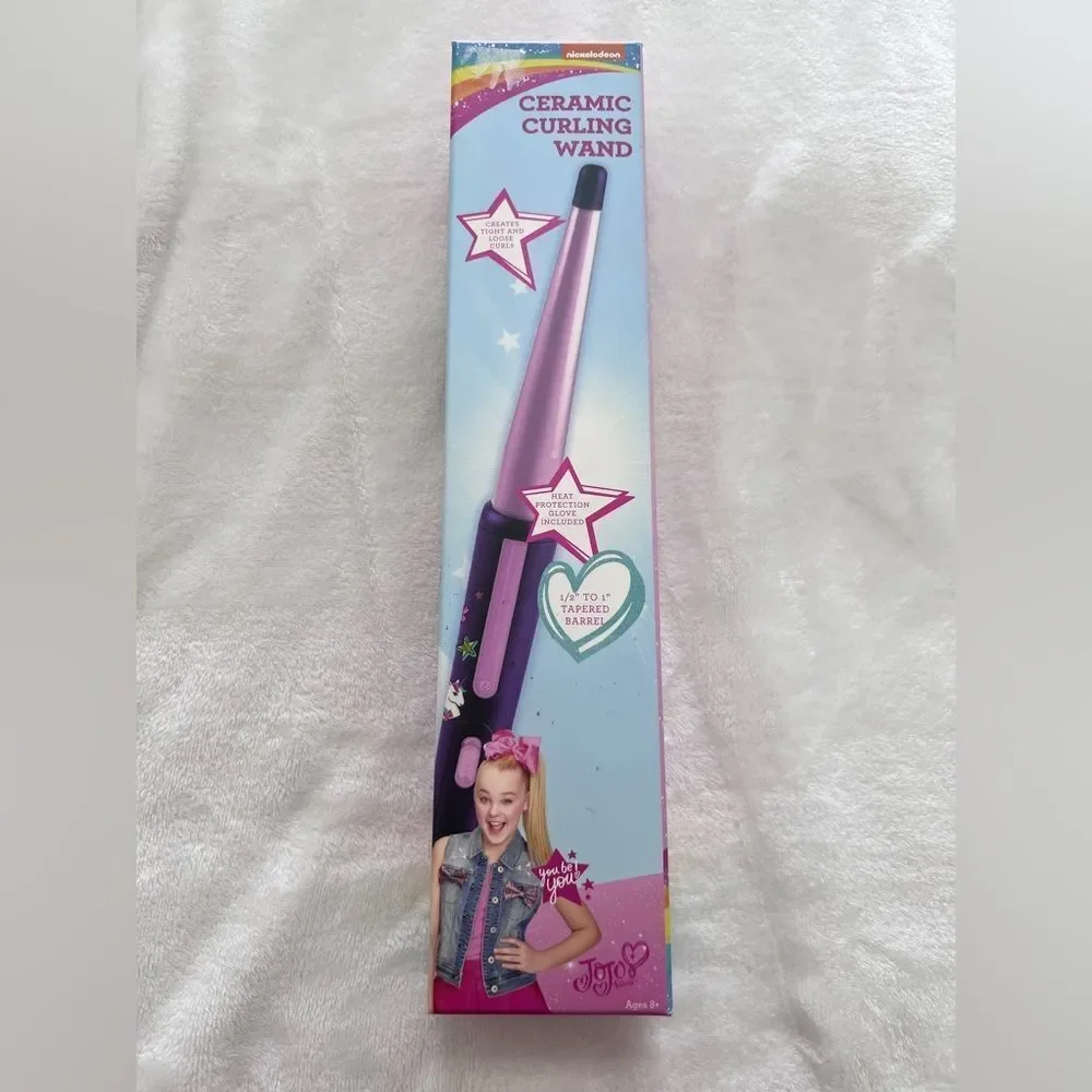 JoJo Siwa Pink and Purple Kids Curling Wand